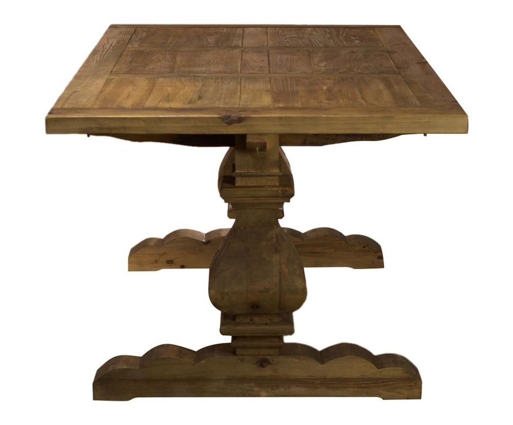 Tables Salle à Manger - Table Mona en bois recyclé, design rustique et naturel - JP2B DECORATION