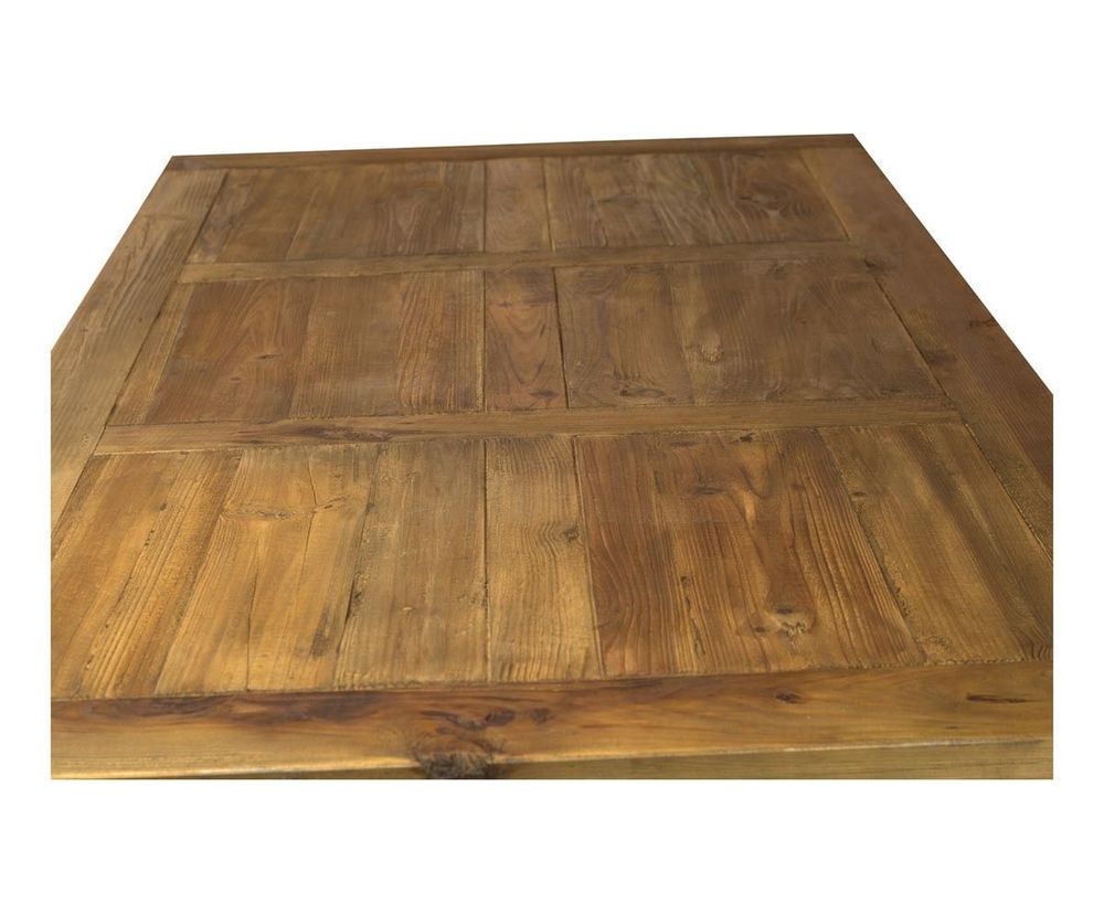 Tables Salle à Manger - Table Mona en bois recyclé, design rustique et naturel - JP2B DECORATION