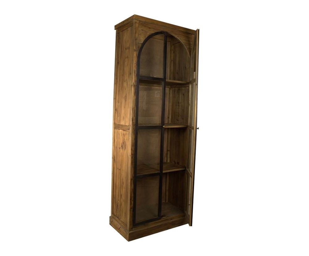 Buffets - Armoire industrielle en bois recyclé, 2 portes, design robuste et authentique - JP2B DECORATION