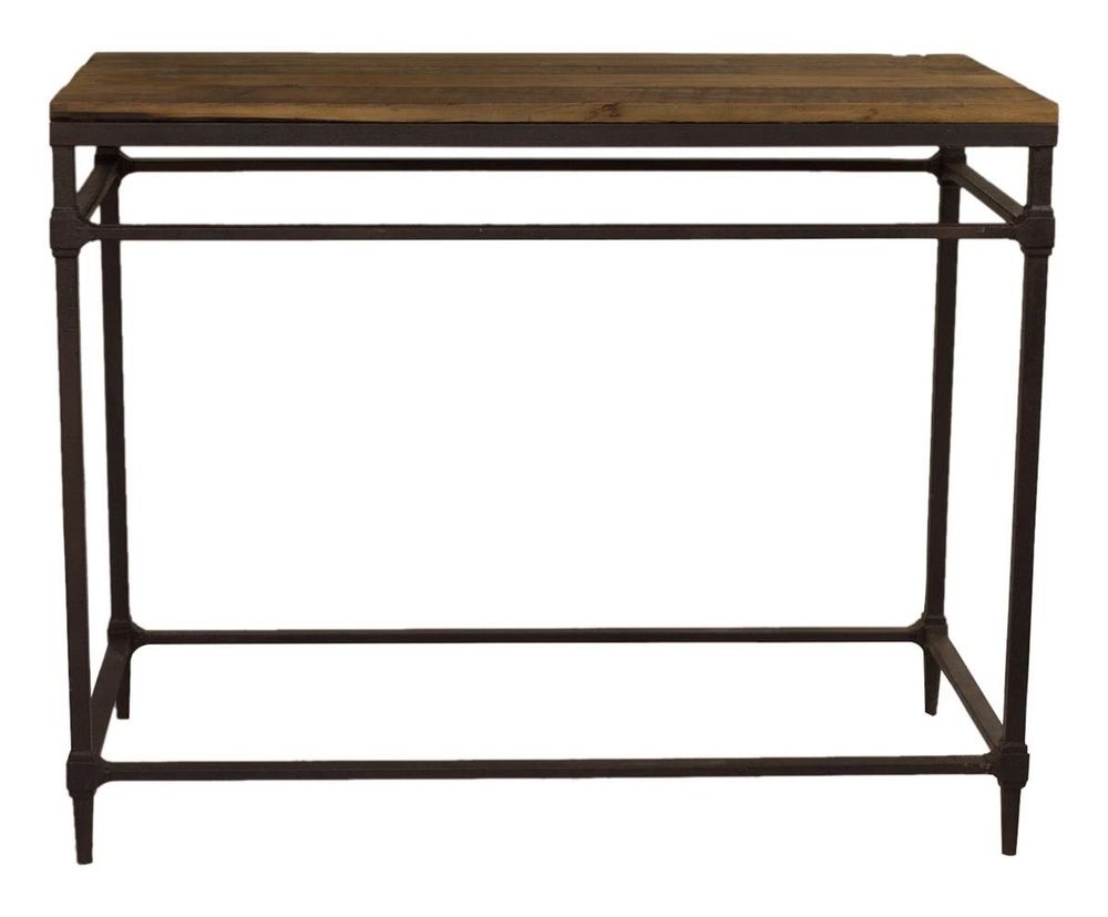 Dining Tables - High table in wood and metal, industrial and robust design - JP2B DECORATION