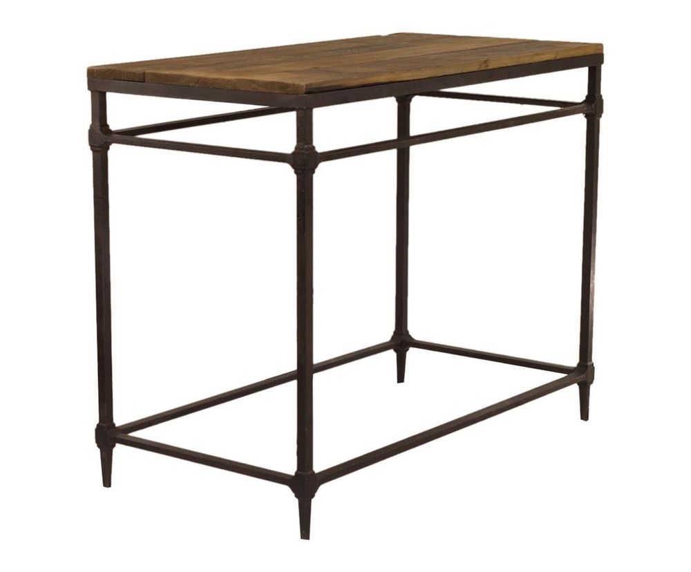 Dining Tables - High table in wood and metal, industrial and robust design - JP2B DECORATION