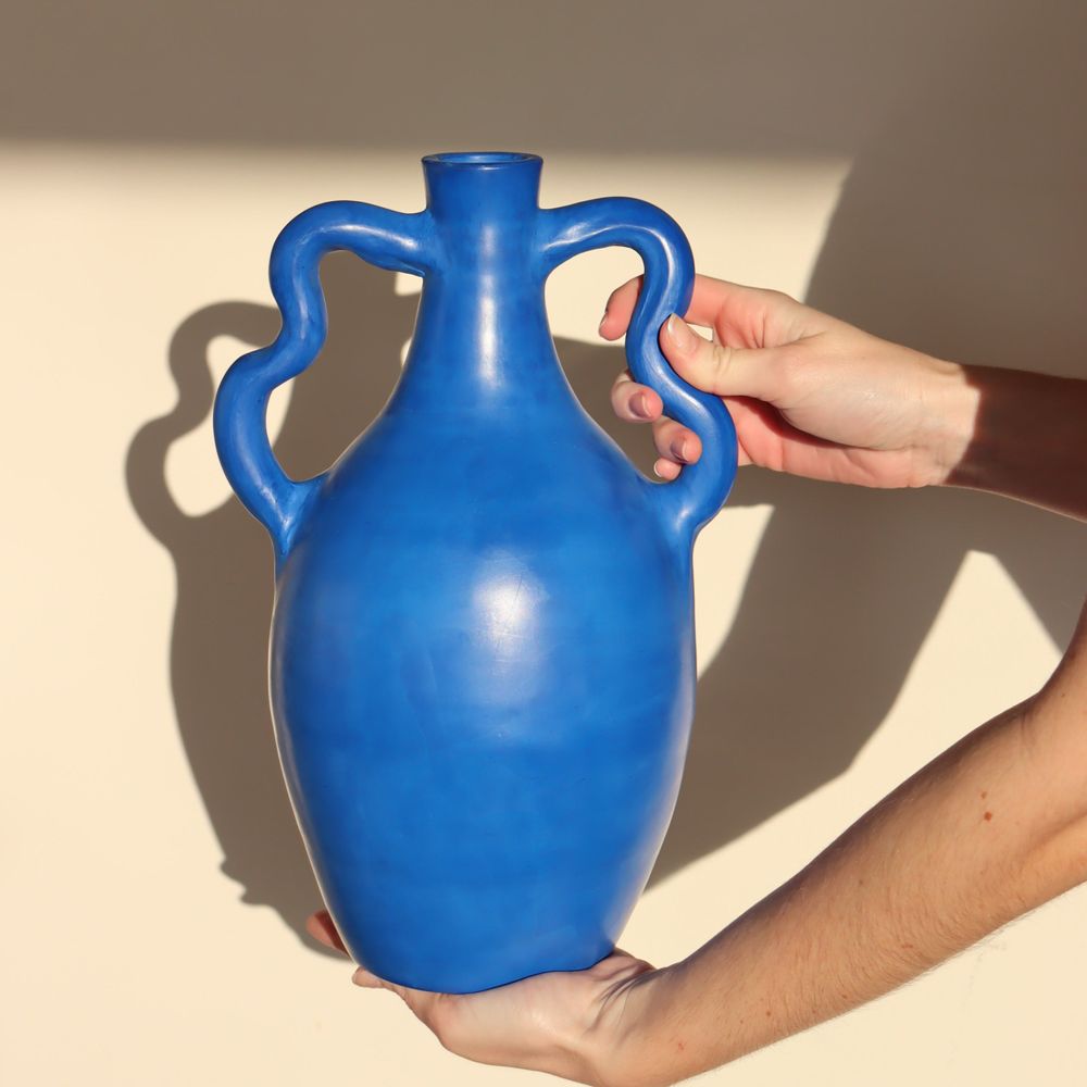 Vases - Vase Romain - Blue - MAISON MARMOL