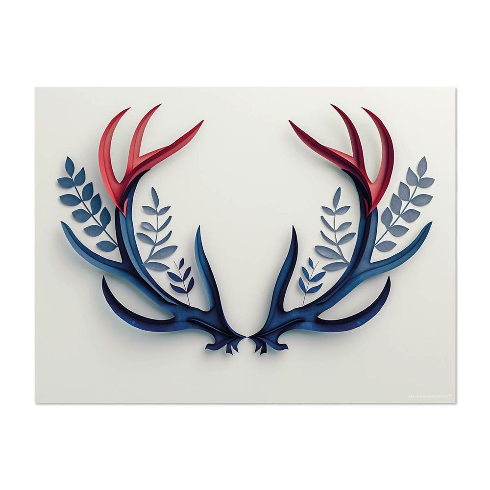 Placemats - Placemat Frenchy Antlers - MA CHÉRIE MON AMOUR