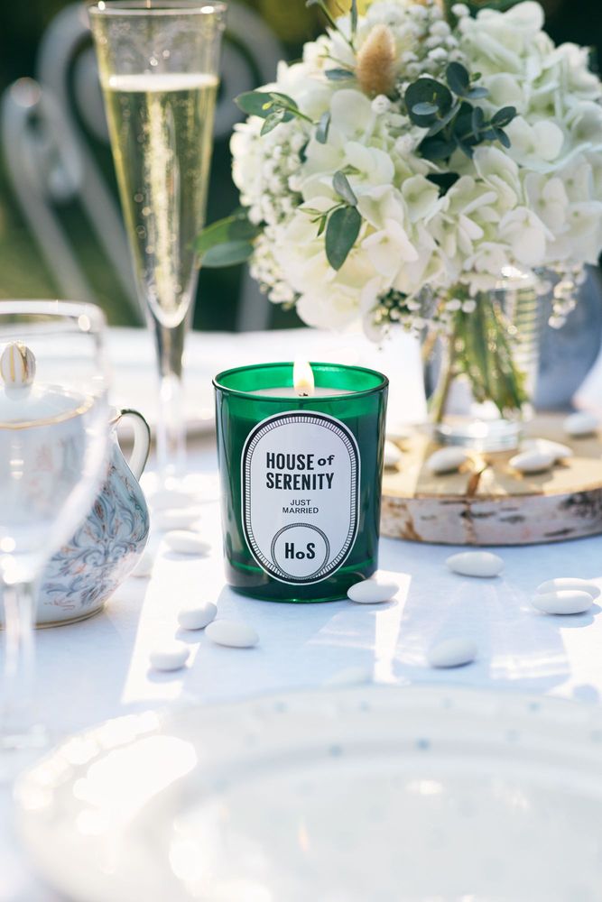 Candles - Just Maried - HOUSE OF SERENITY