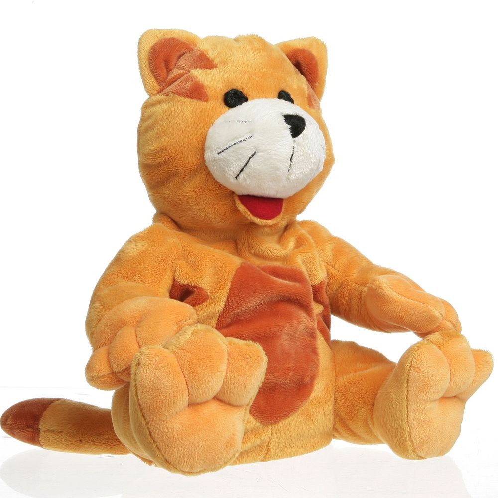 Soft toy - Cherry Belly Cuddly Cat Cherry Stone Pillow - Washable - INATURA