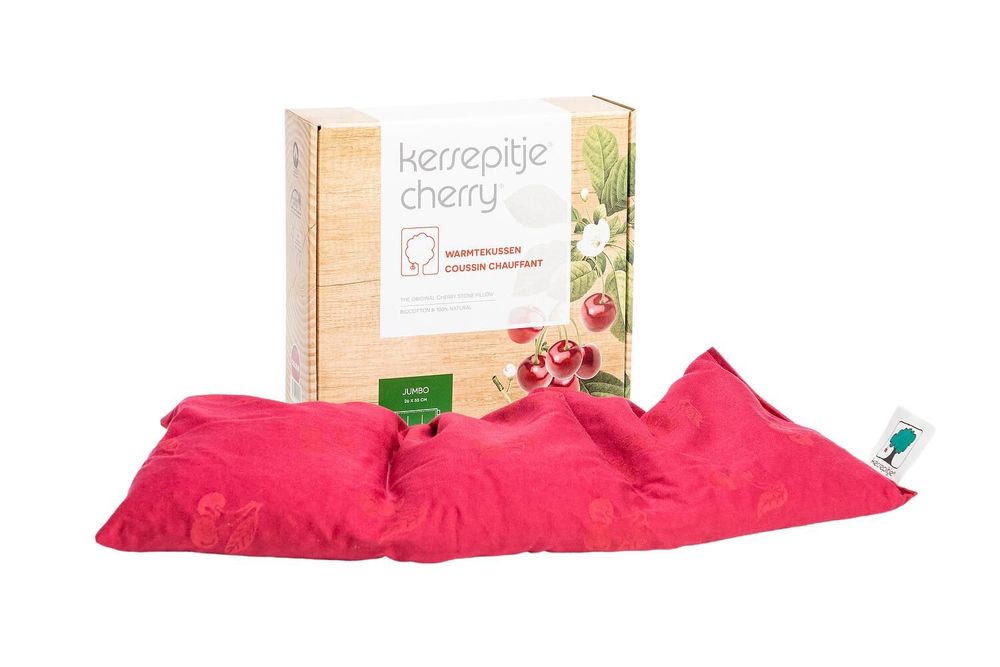 Coussins - Kersepitje Jumbo Cerise Fosse Coussin 55 cm x 26 cm - INATURA