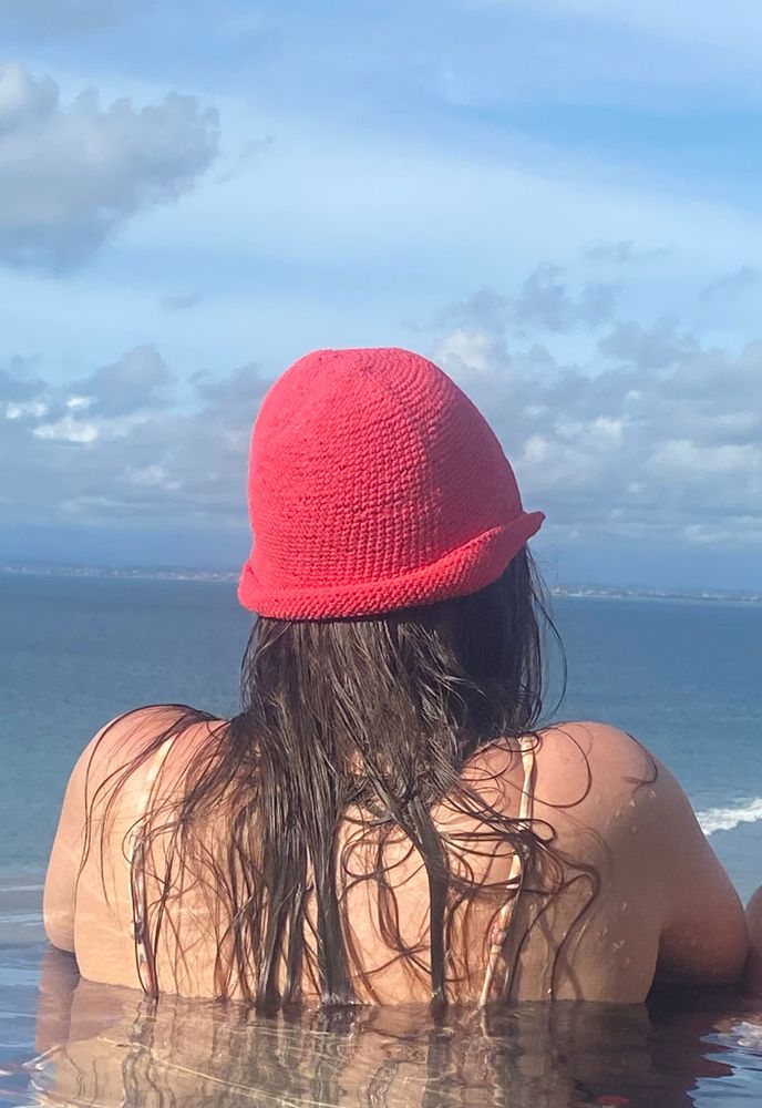 Chapeaux - chapeau d'été en macramé fabriqué à la main - MON ANGE LOUISE