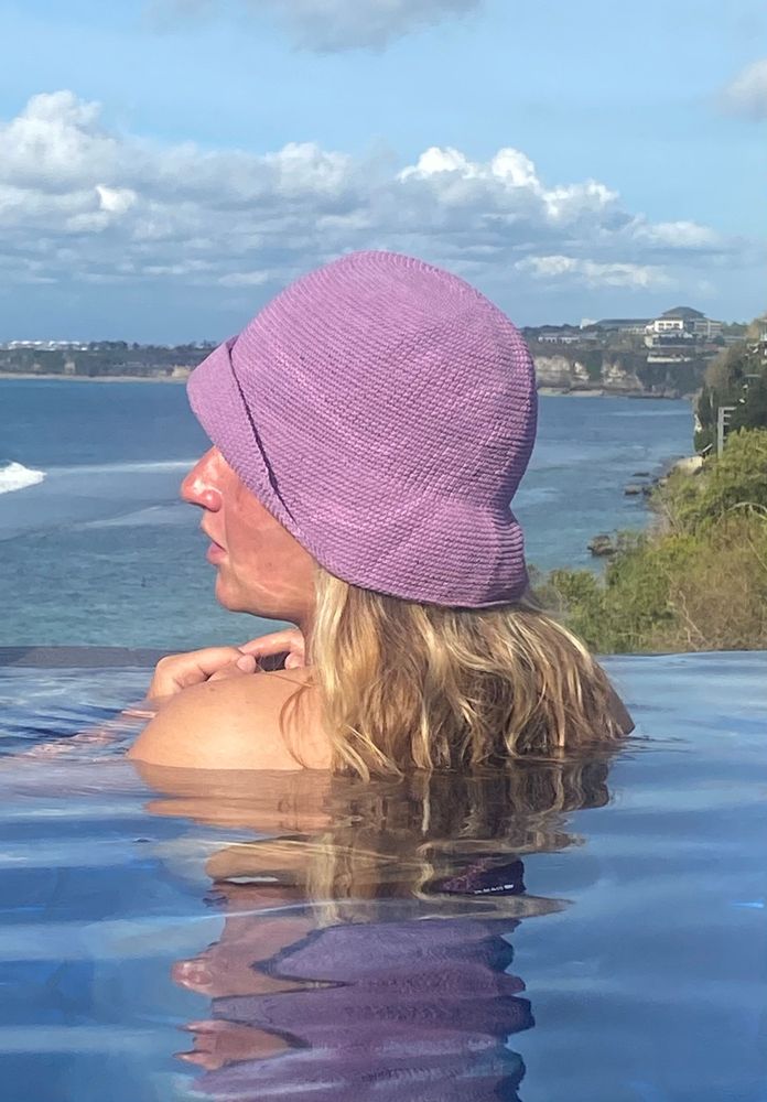 Chapeaux - chapeau d'été en macramé fabriqué à la main - MON ANGE LOUISE