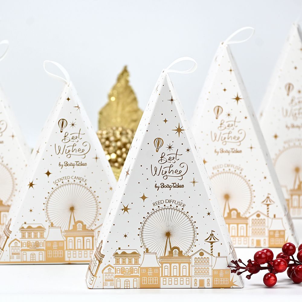 Autres décorations de Noël - Diffuseur Reed Apple Cinnamon 50ml - SOAPTALES