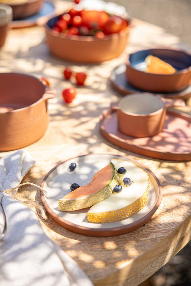 Assiettes au quotidien - Terra Collection - MARIA PORTUGAL TERRACOTA