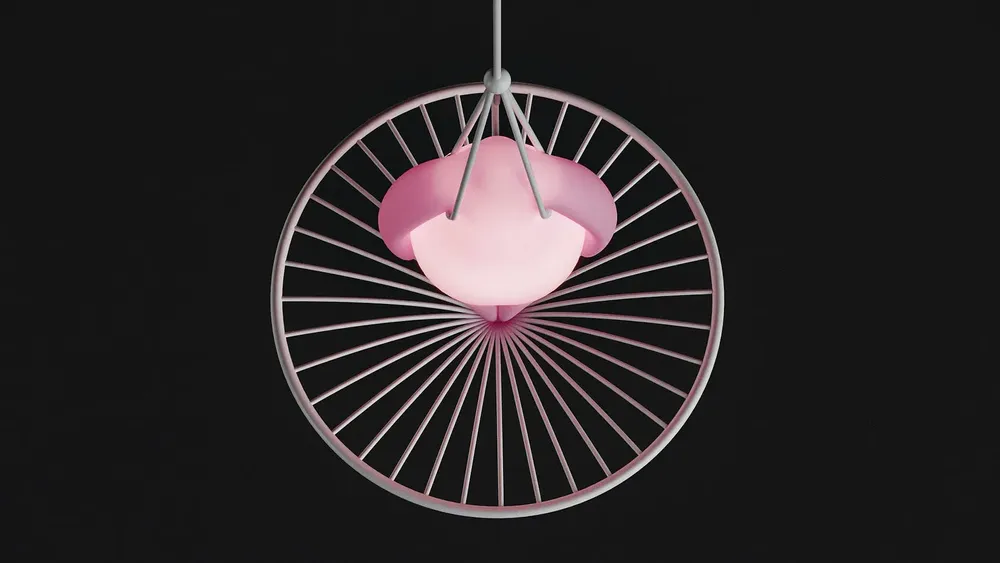 Design objects - Lamp – Light on the trampoline - YOOMOOTA