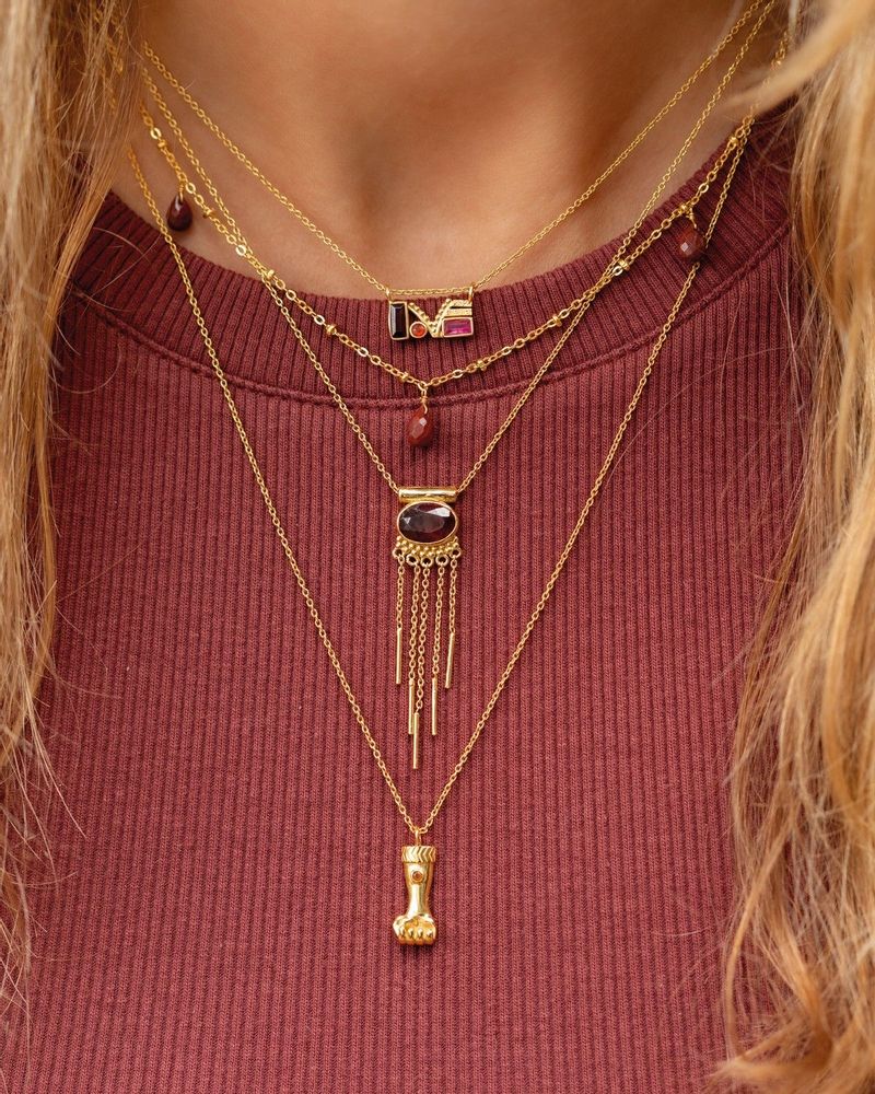Bijoux - Collier Mlabri Red Agate - MUJA JUMA