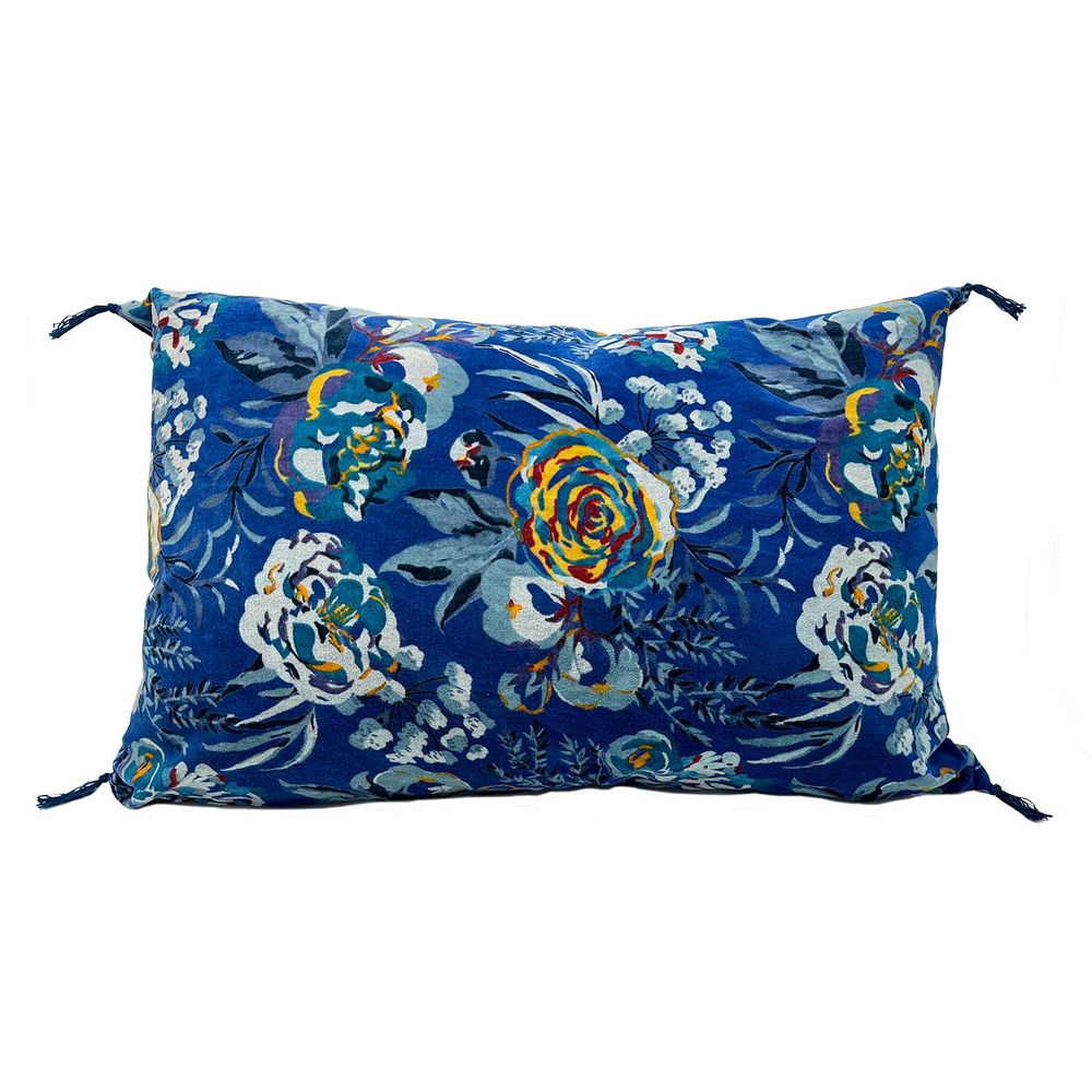 Fabric cushions - Flower Cushion cover 60X40CM velvet - WAX DESIGN - BARCELONA