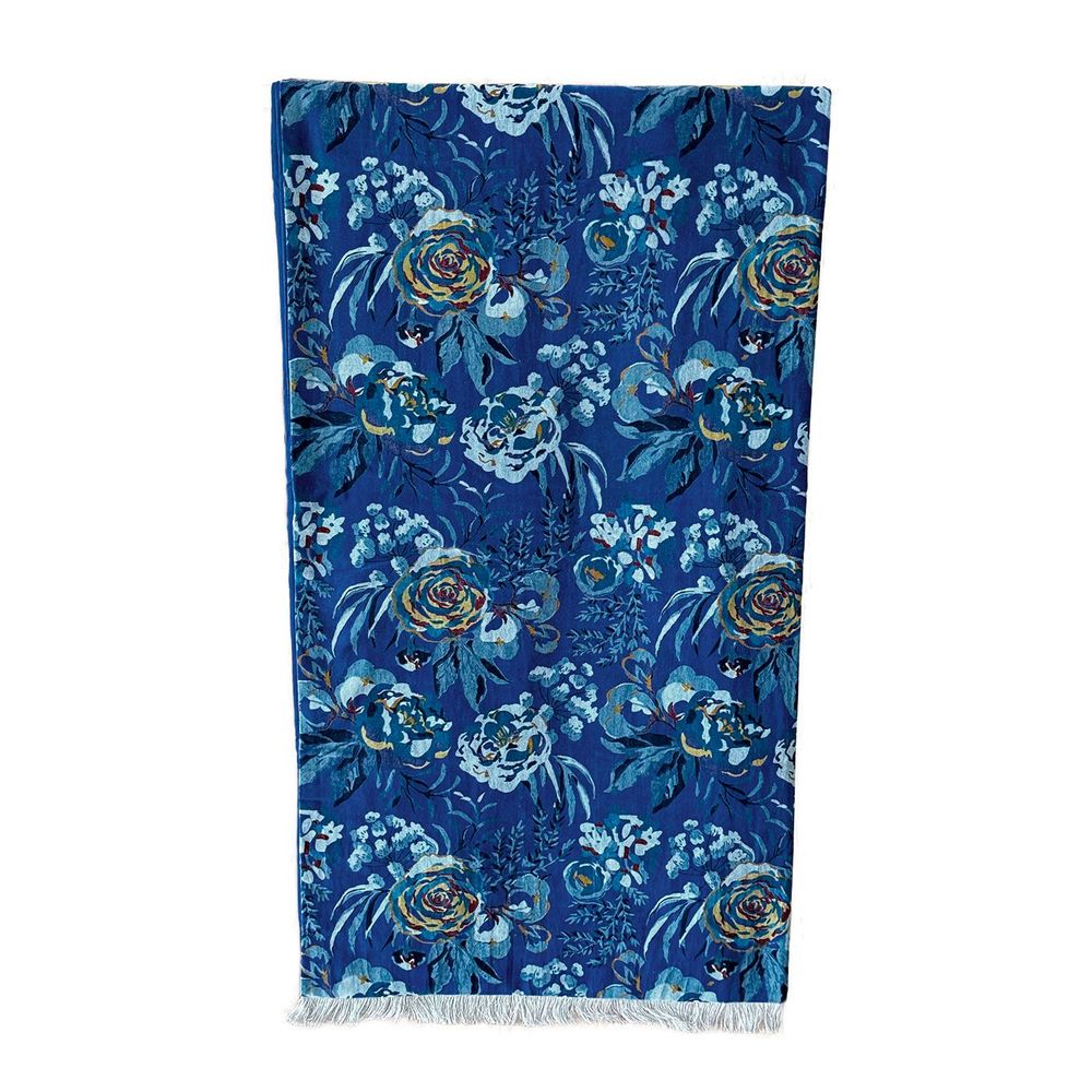 Decorative objects - Flower throw 100X180CM velvet - WAX DESIGN - BARCELONA