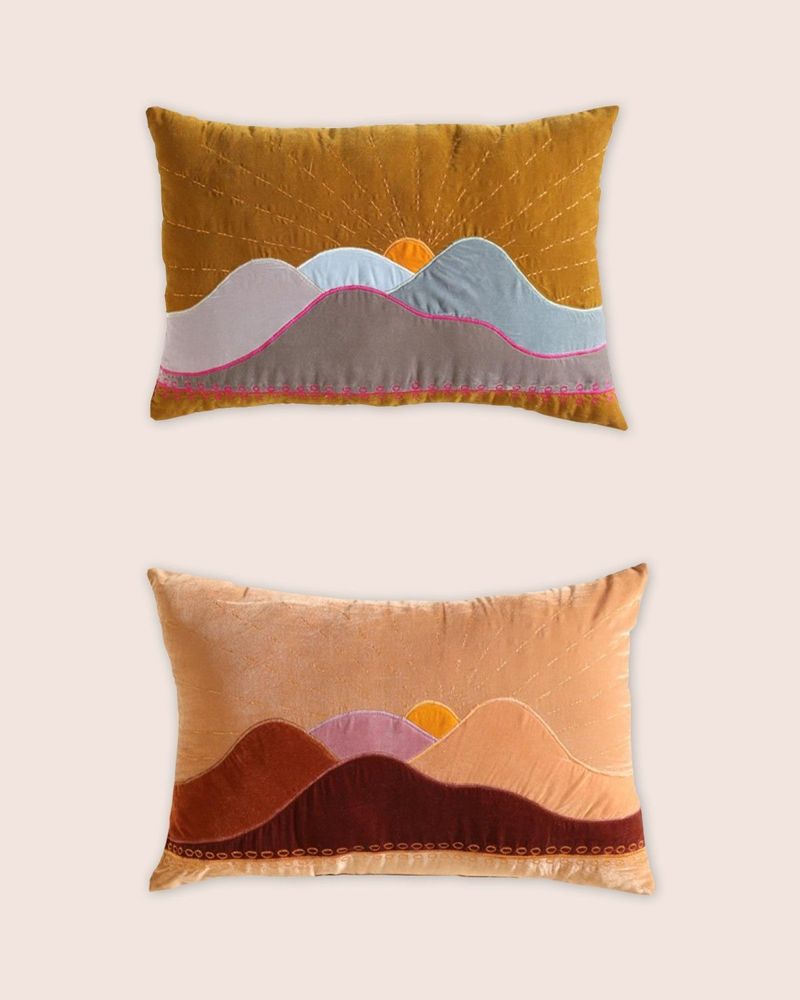 Fabric cushions - Pillow Mountain - MUJA JUMA