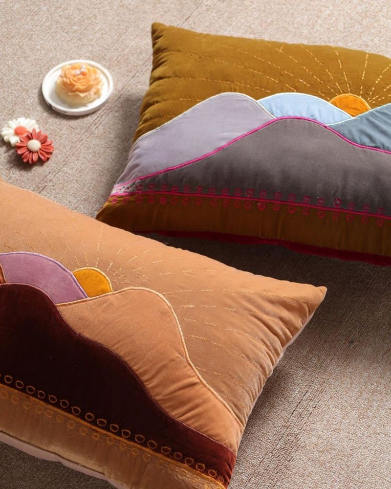 Fabric cushions - Pillow Mountain - MUJA JUMA