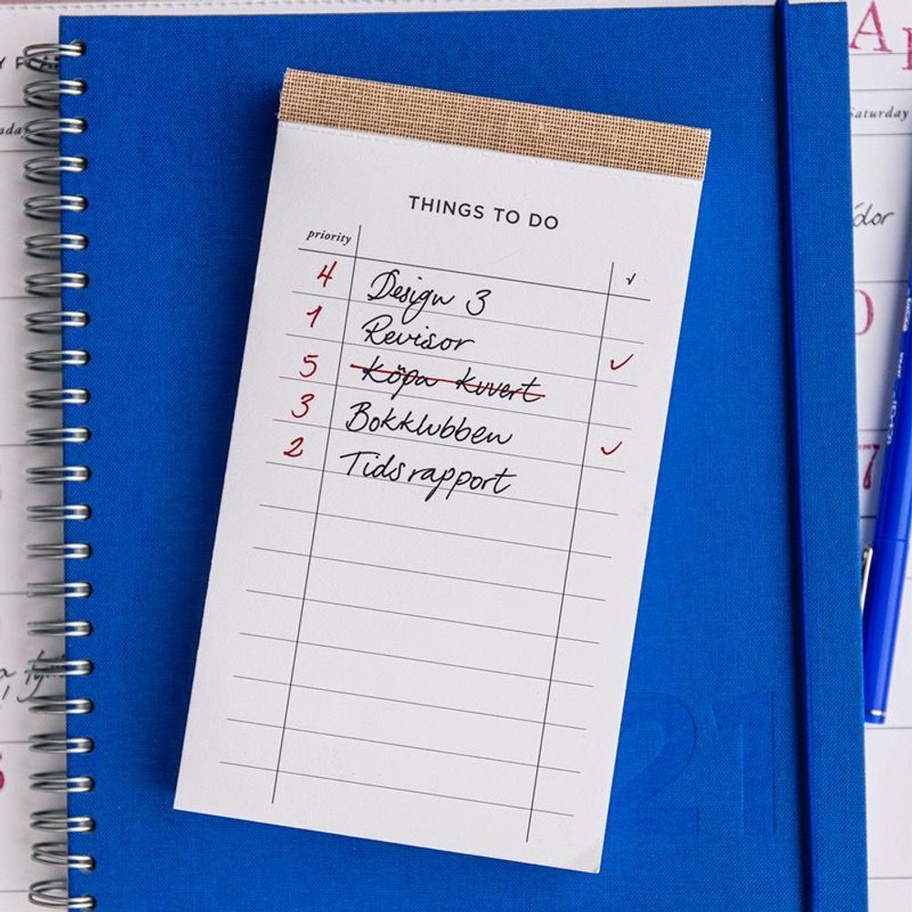 Organizer - To do list, Sand Brown - BOOKBINDERS DESIGN