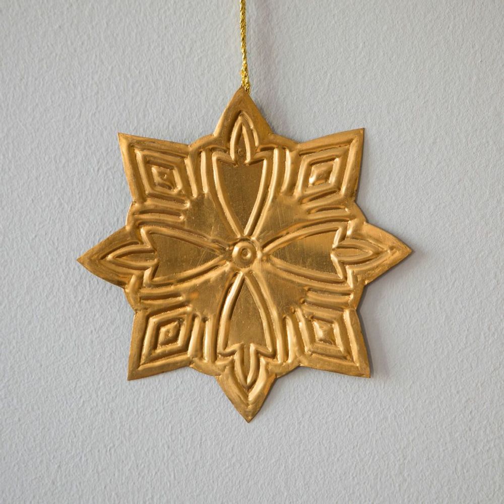 Autres décorations de Noël - ORNEMENTS EN LAITON - MAHE HOMEWARE