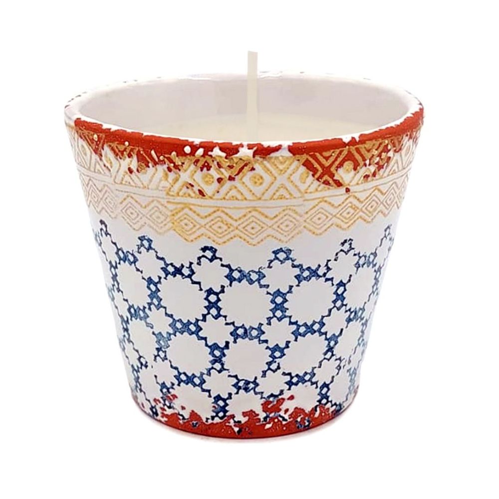 Bougies - Bougie parfumée en céramique hellénistique taille L - WAX DESIGN - BARCELONA