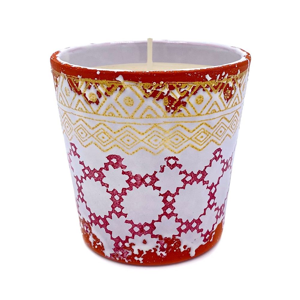 Candles - Helenistic ceramic scented candle size M - WAX DESIGN - BARCELONA