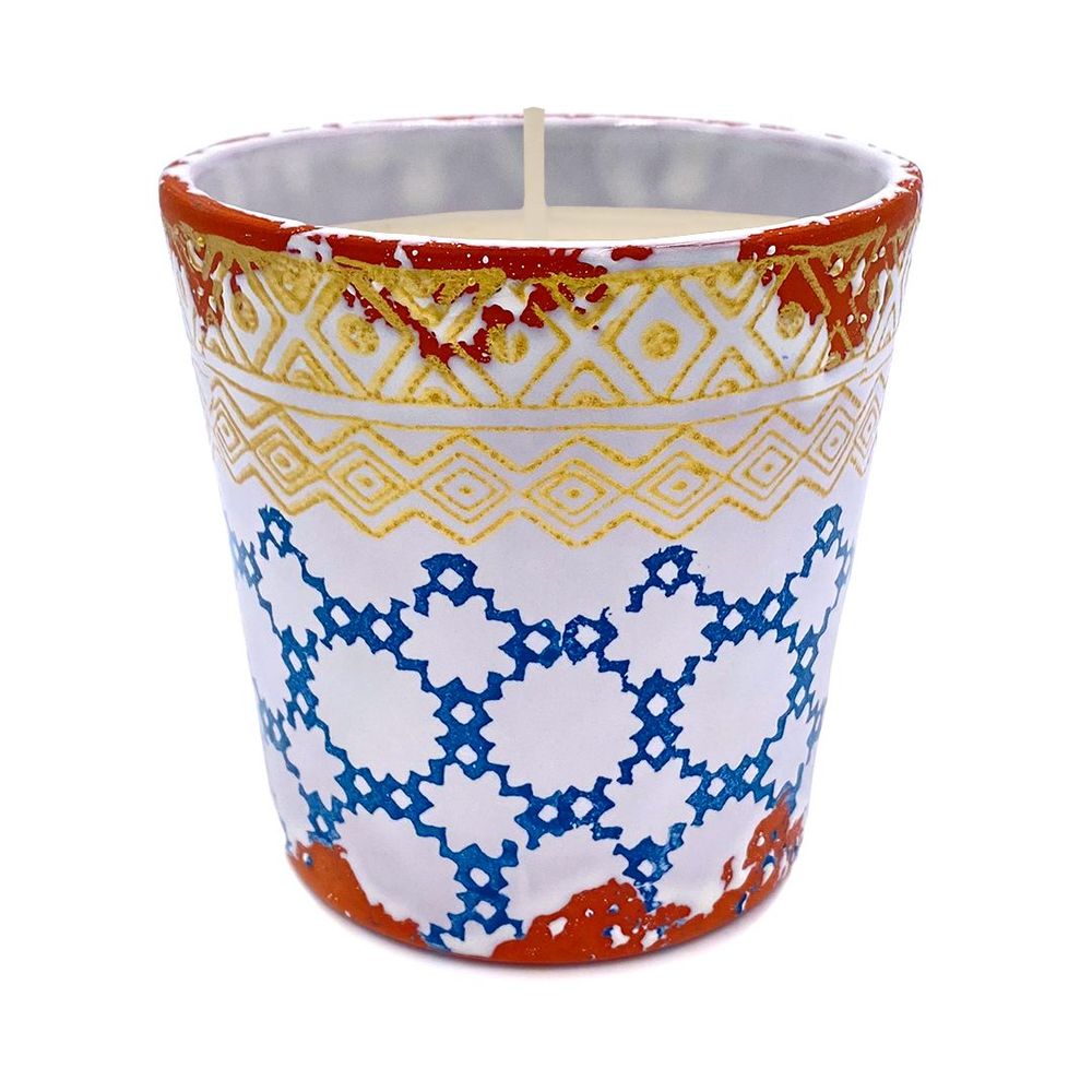 Candles - Helenistic ceramic scented candle size M - WAX DESIGN - BARCELONA