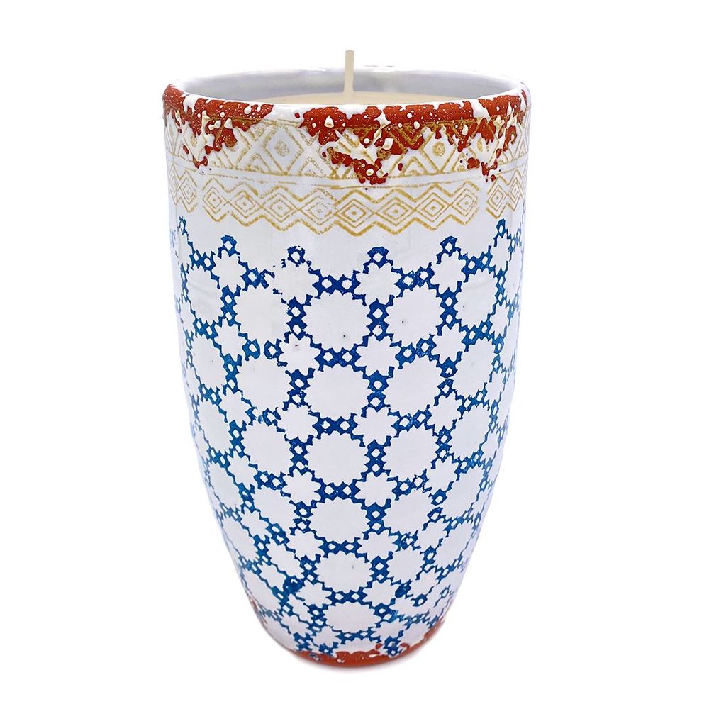 Candles - Helenistic ceramic scented candle size XXL - WAX DESIGN - BARCELONA