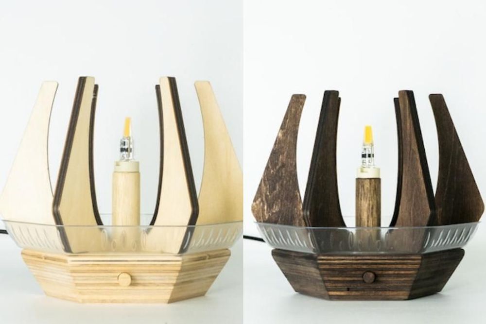 Desk lamps - Akari Monyou - LIGHT INTERIOR FROM TOKYO