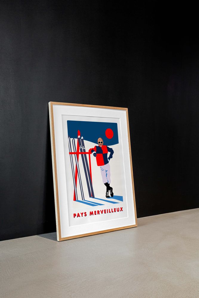 Affiches - Affiche Pays Merveilleux - PIPLET PAPER