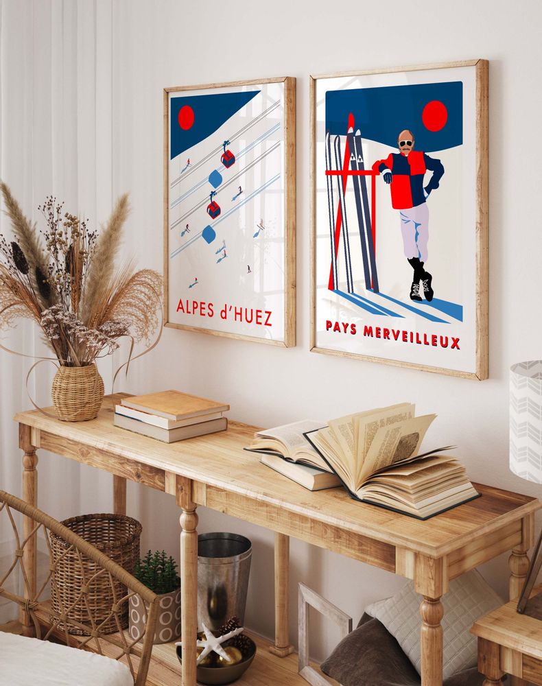 Affiches - Affiche Pays Merveilleux - PIPLET PAPER