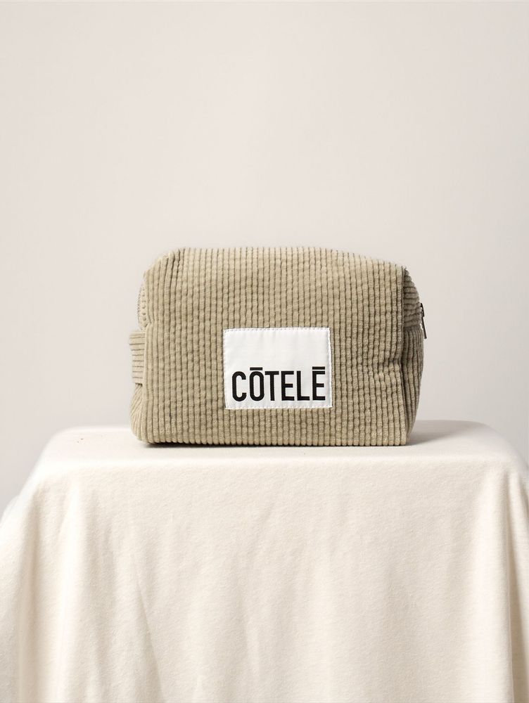 Travel accessories - Ribbed Toiletry Bag - COTELÉ PARIS