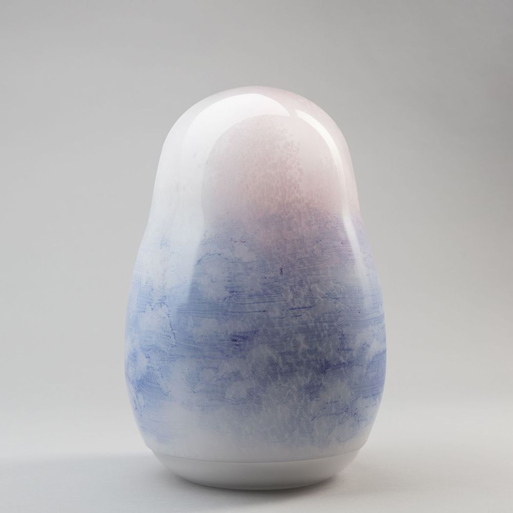 Verre d'art - L’océan des nuages - SLEEPING ANGEL