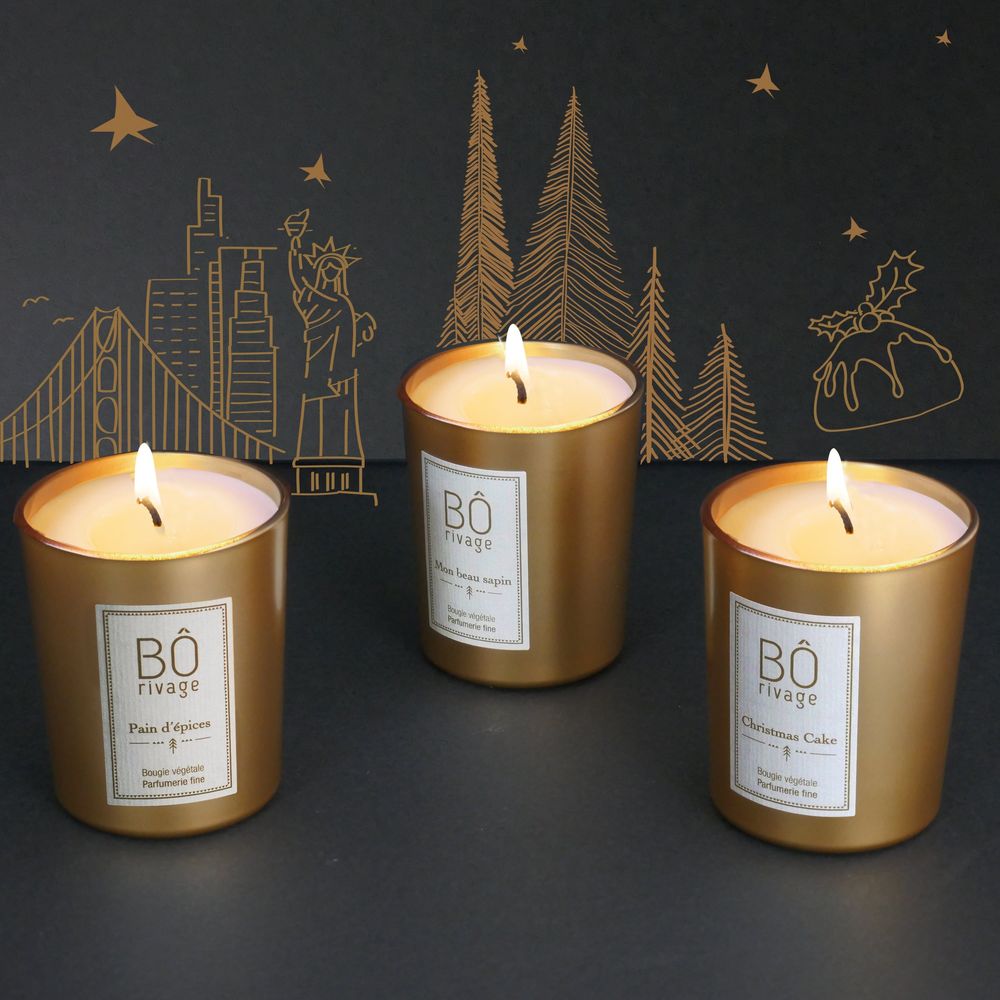 Gifts - Christmas Cake Candle - BÔRIVAGE