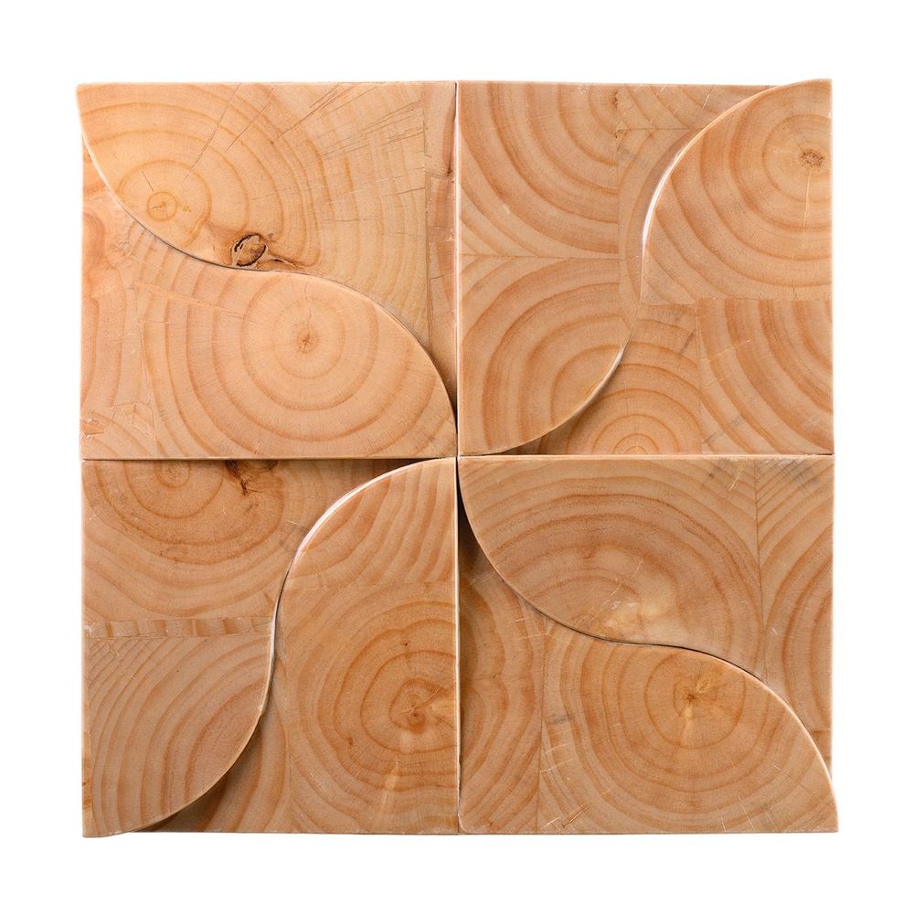 Autres décorations murales - Série Carrée Radiale KAZAGURUMA [WALL DECOR] - RADIAL SQUARE