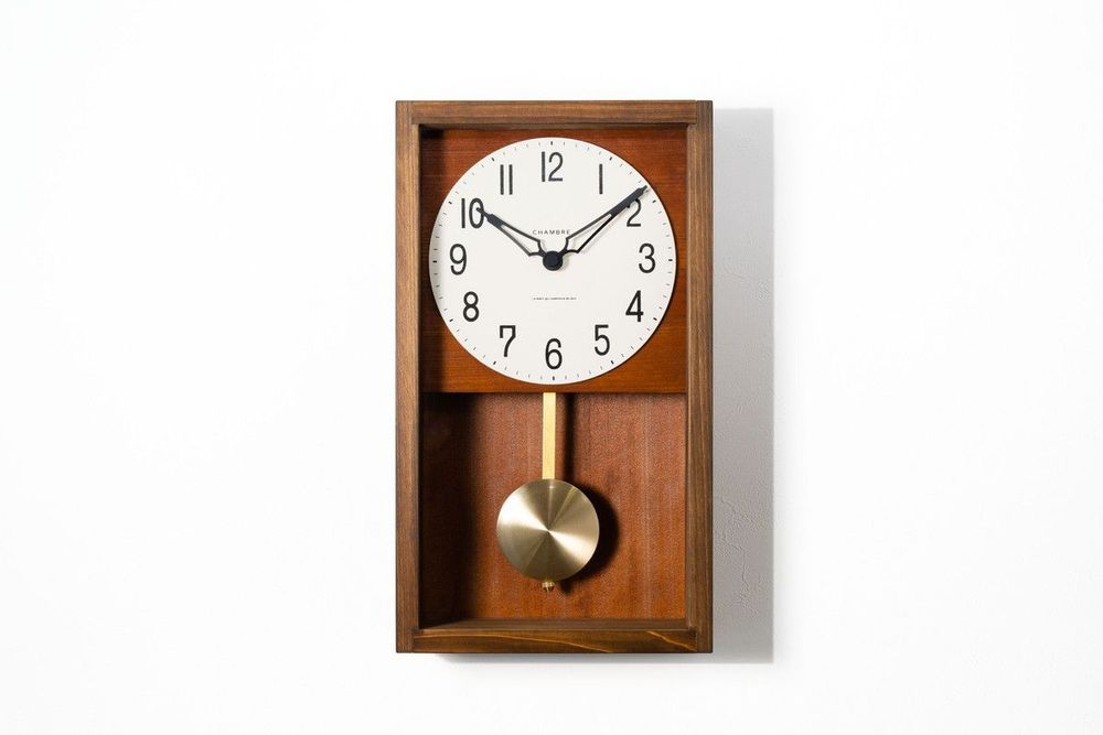 Horloges - HINOKI PENDULUM CLOCK - INTERZERO