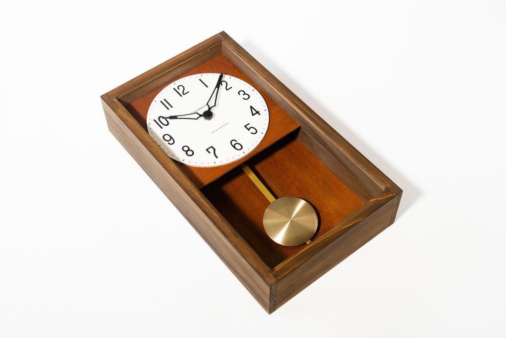 Horloges - HINOKI PENDULUM CLOCK - INTERZERO