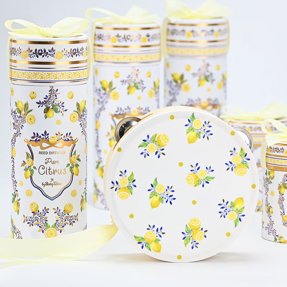 Toys - Wooden tambourine lemons - SOAPTALES