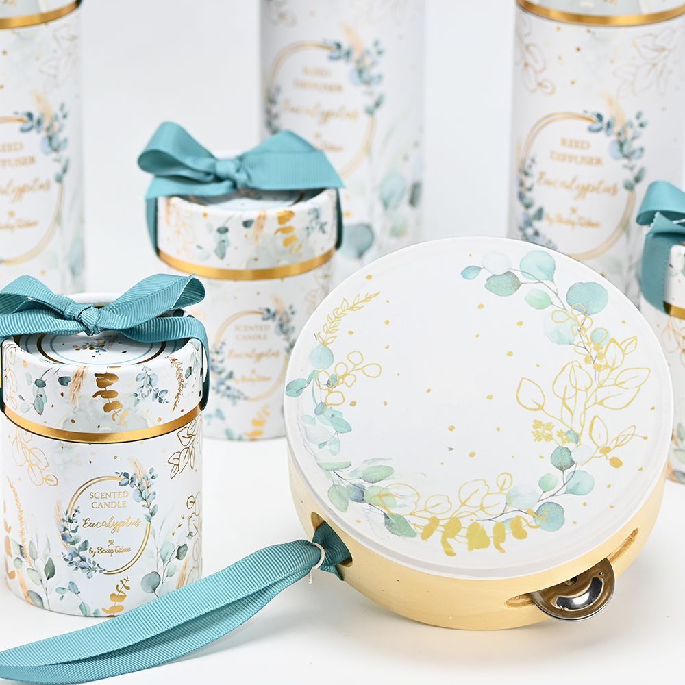 Jouets enfants - Tambourin en bois d'eucalyptus - SOAPTALES
