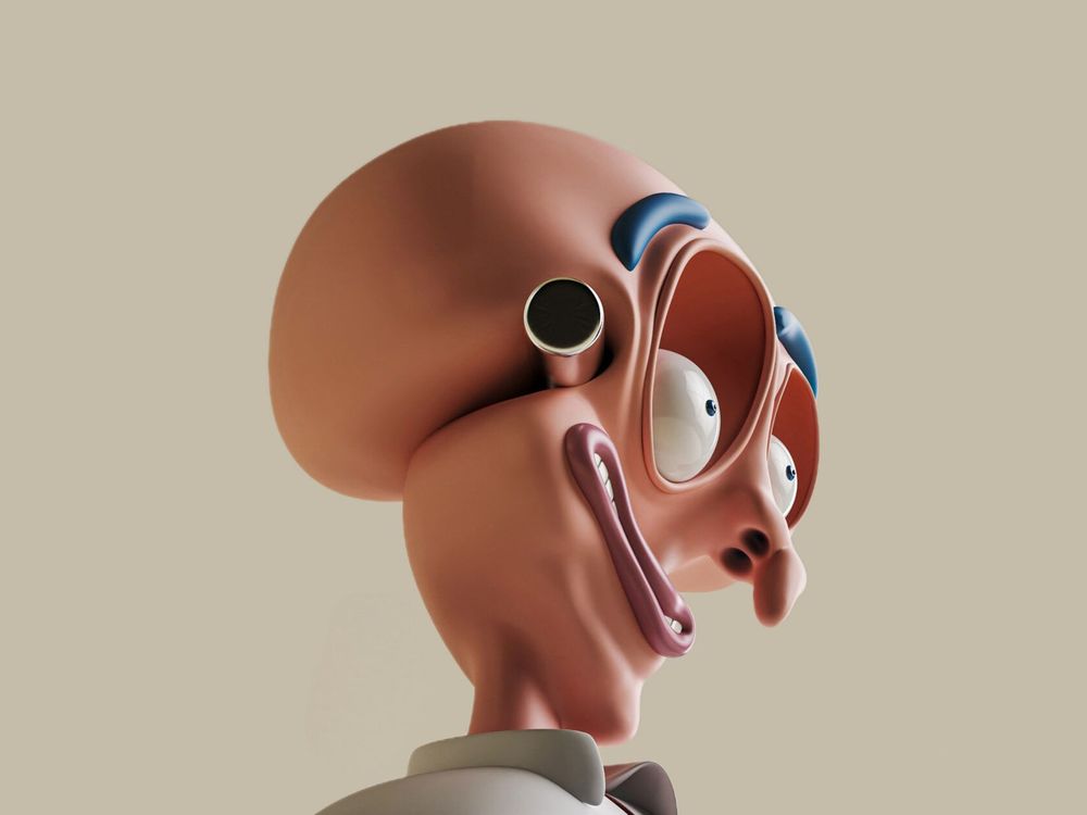 Sculptures, statuettes and miniatures - Sculpture – Red head - YOOMOOTA