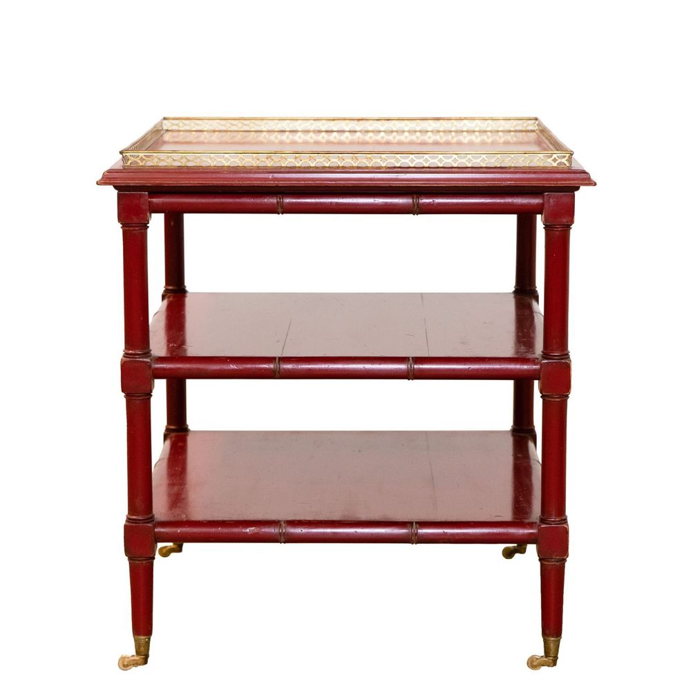 Tables basses - Table BAMBOU carrée - réf. 701 - MOISSONNIER