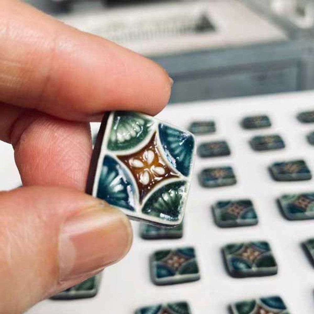 Bijoux - Boucle d'oreille «【MAJOLICA】 - NANAYOSHA