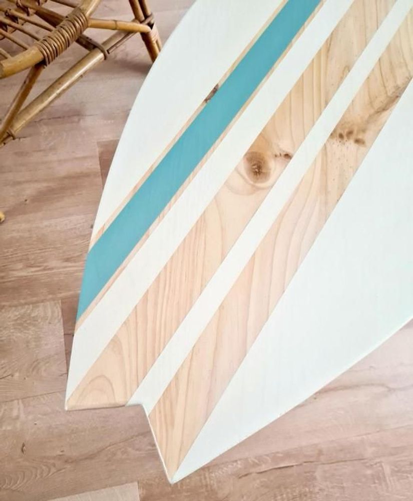 Tables basses - Table basse Planche de surf -“Panama” - LE COMPTOIR DE MALOW