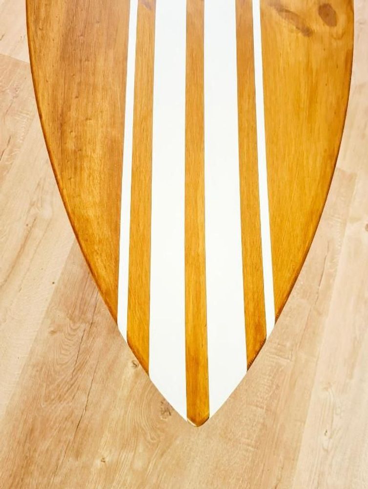 Tables basses - Table basse surfboard en bois “Seignosse” - LE COMPTOIR DE MALOW