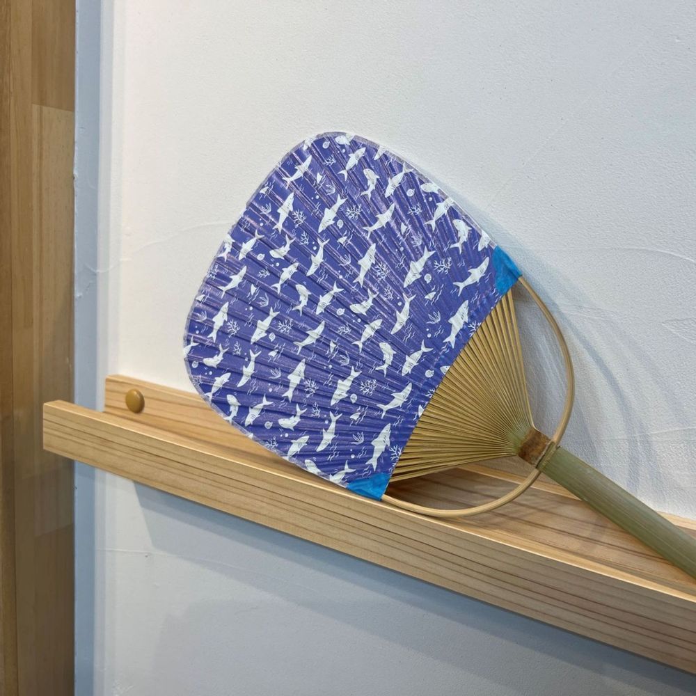 Objets design - Oiseaux tropicaux - Marugame Uchiwa - UCHIWAYA RYO-MARUGAME UCHIWA