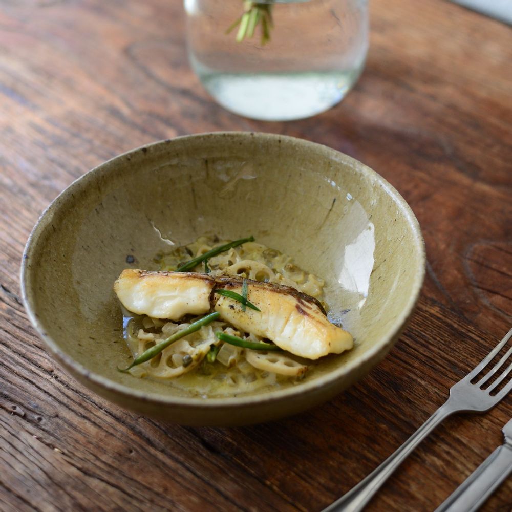 Platter and bowls - Fukura - MARUMITSU POTERIE