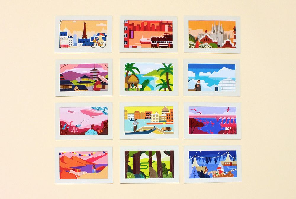 Cadeaux - THE NEXT JOURNEY FRAME CARD(36 types) - ICHIKUDO