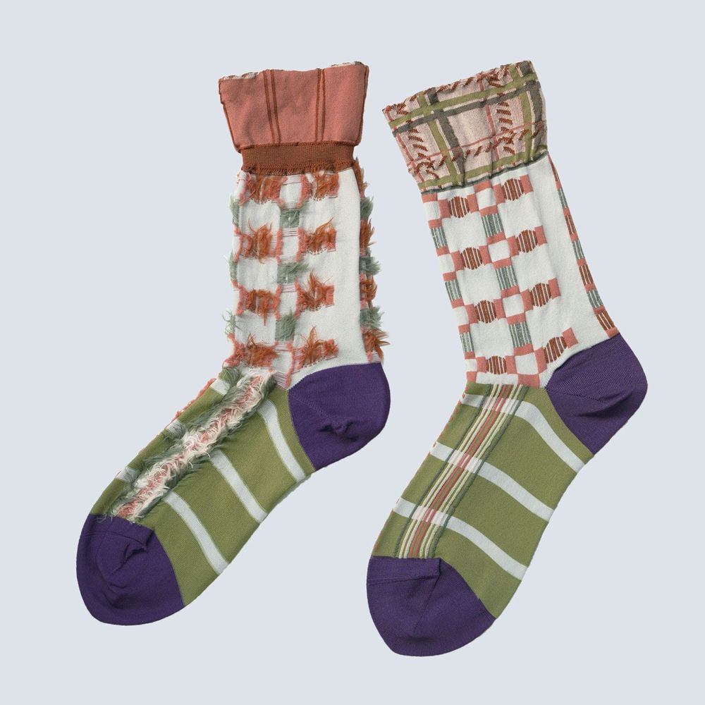 Chaussettes - Atelier textiles socks - COQ KANAKOKAJIHARA