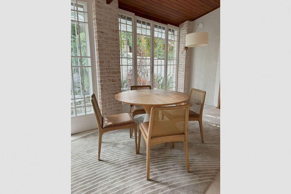 Transats - "JULIA" CHAISE EN BOIS MASSIF - ALESSANDRA DELGADO DESIGN