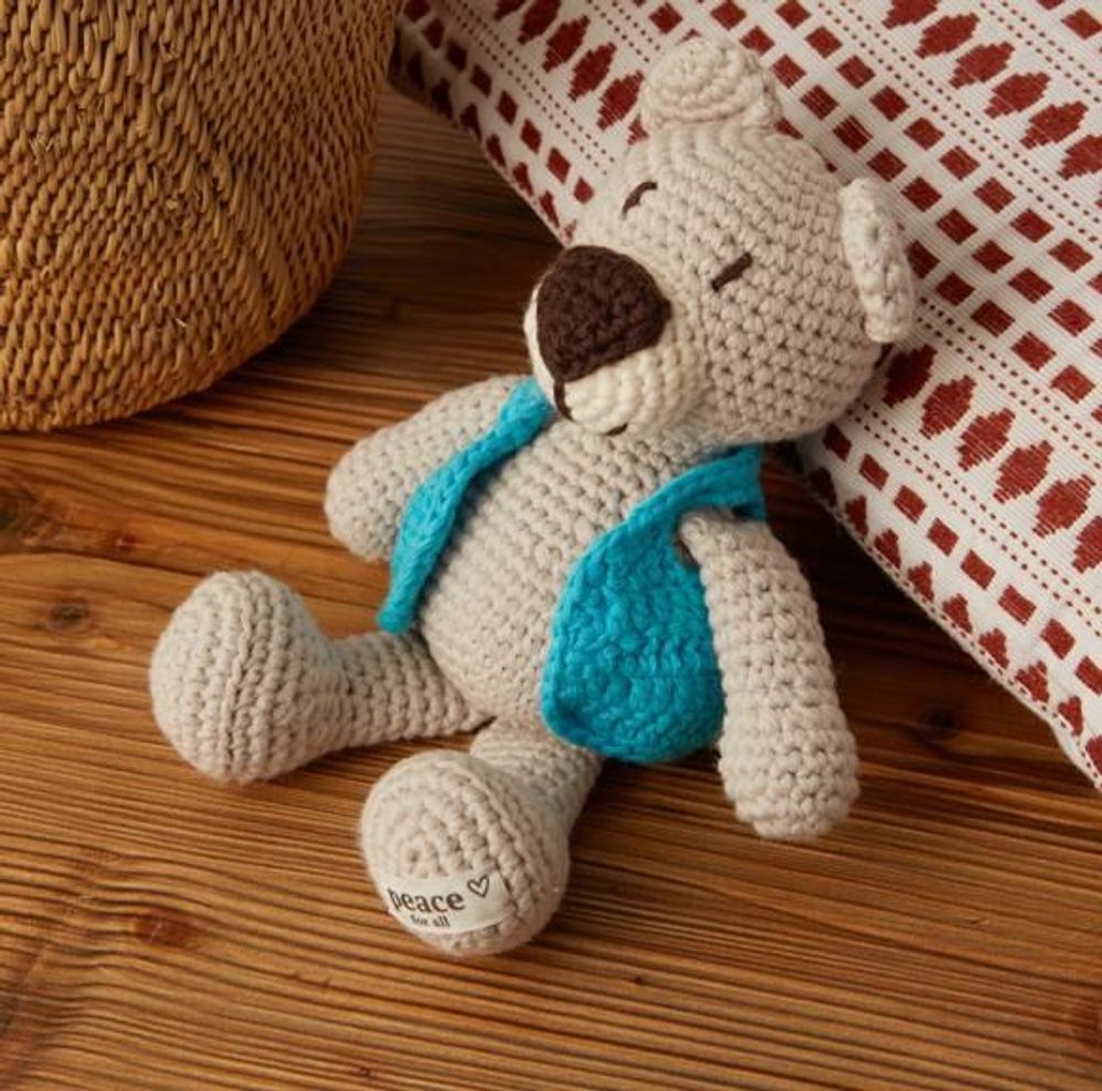 Soft toy - PEACE TEDDY - UNHCR/MADE51