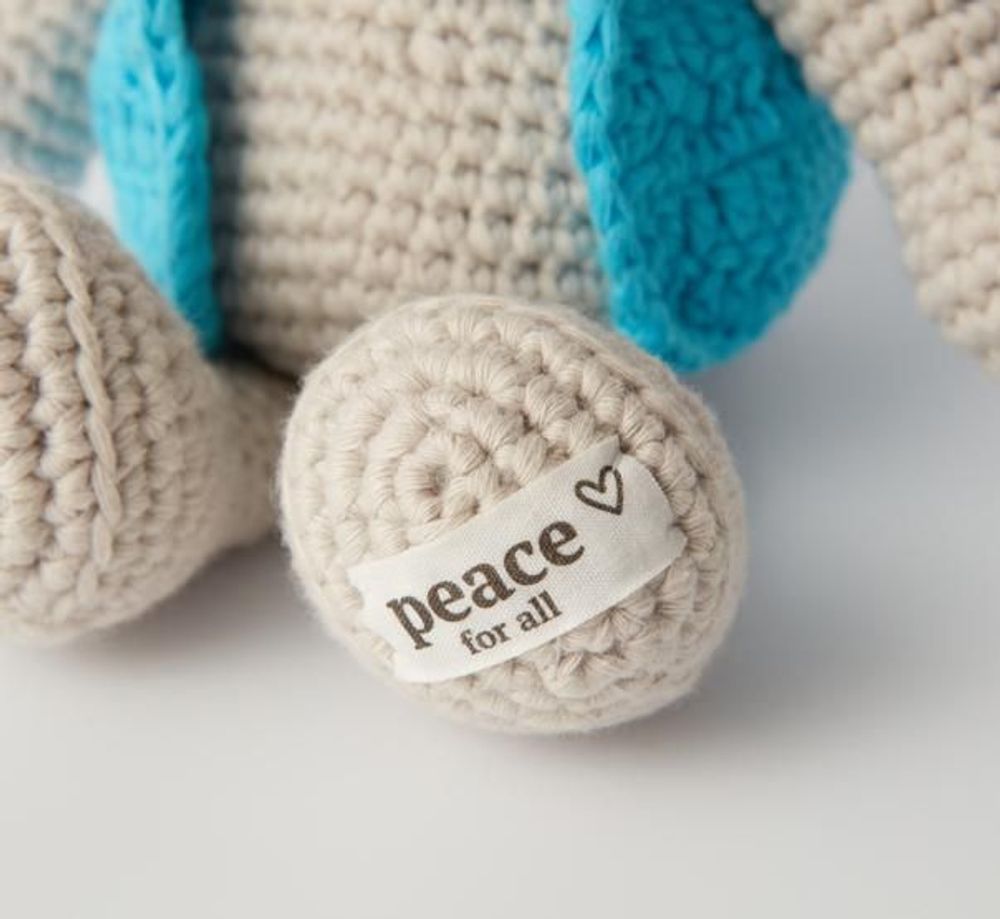 Soft toy - PEACE TEDDY - UNHCR/MADE51