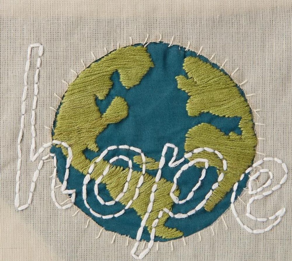 Sacs et cabas - Pochette Hope faite main - UNHCR/MADE51